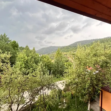 захід сонця Πανσιόν Slavske